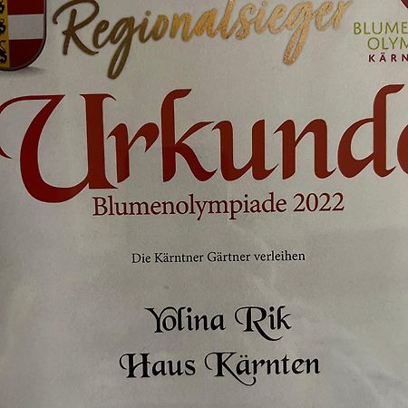 Haus Kaernten دوبرياخ المظهر الخارجي الصورة